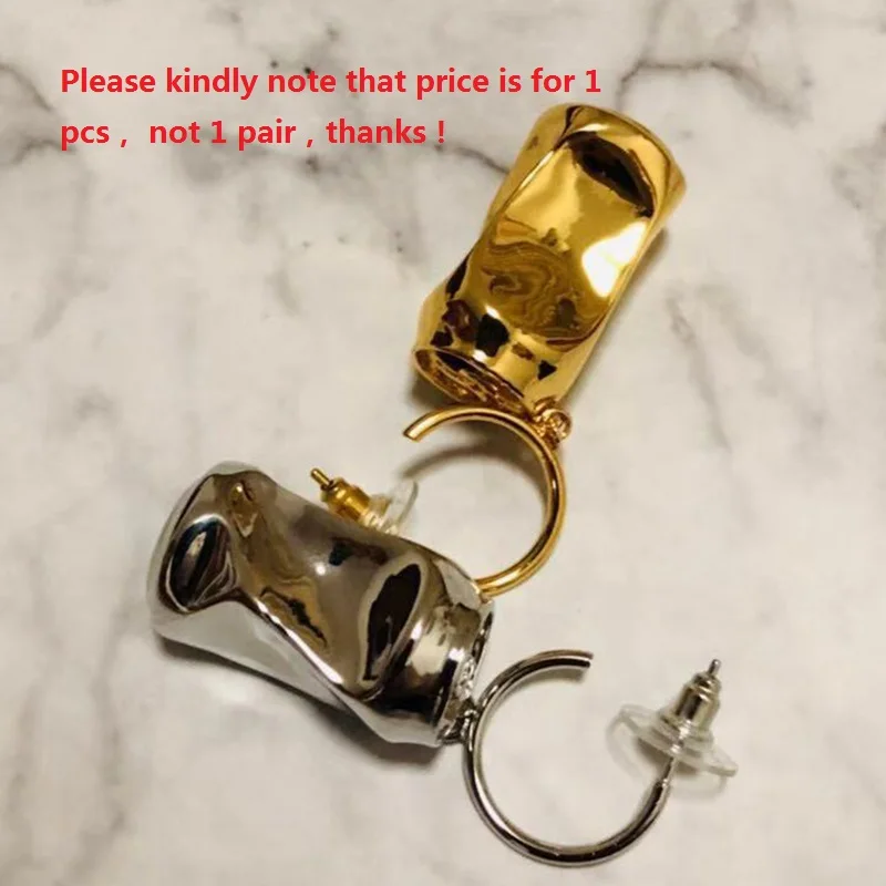 Хип хоп pull can Zipper top золотые серьги кольца для женщин забавные 2019 kupe kolczyki