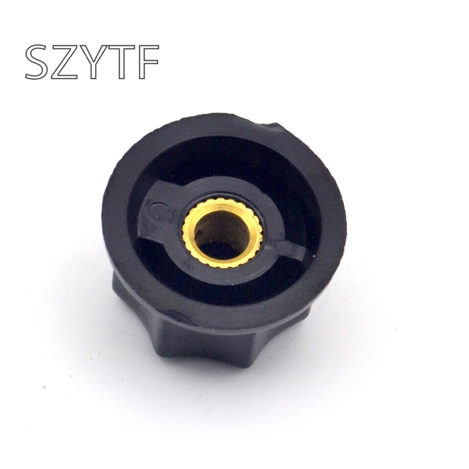 B1 Ручка потенциометра бакелитовая ручка Крышка 5007 1 отверстие 6 мм шляпа|potentiometer