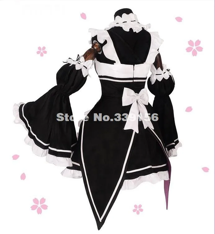 Ram/Rem Косплэй Re:zero Kara Hajimeru Isekai Seikatsu Re жизнь в другом мире Kawaii сестры костюм