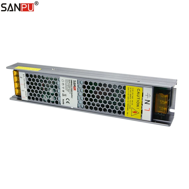 SANPU Dimmable источник питания 60 Вт 12 В 5A 2в1 ТРИАК 0 10 Диммируемый светодиодный драйвер