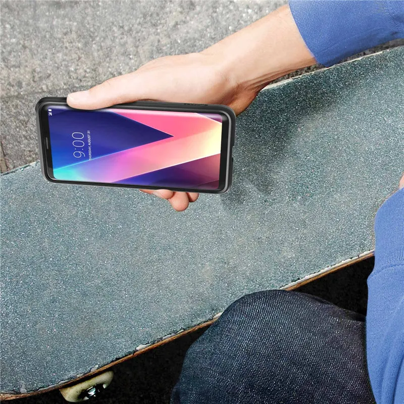 Для LG V30 чехол SUP чехол UB Premium Hybrid защитный прозрачный бампер из ТПУ+ PC чехол для LG V30s, V30 Plus( выпуск