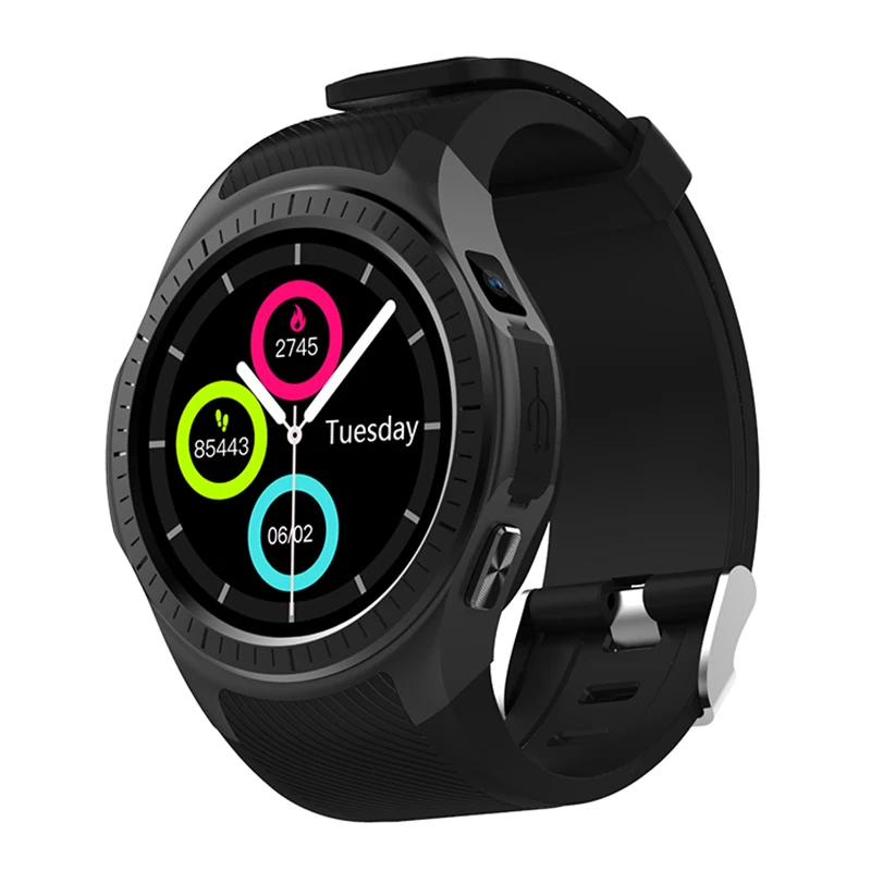Microwear L1 Smartwatch телефон 1 3 дюйм Bluetooth GPS измерение пульса Шагомер монитор сна