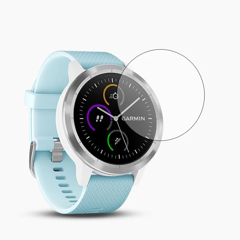

Прозрачная защитная пленка из закаленного стекла для Garmin Vivoactive 3 Element/Trainer Sport Smart Watch полная защитная крышка для экрана