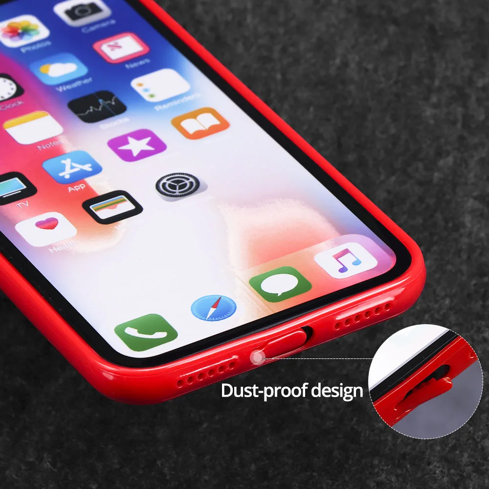 Ясно кремния ТПУ Frame Прозрачный чехол для телефона 7 плюс 8 Plus X XR XS MAX Телефон iPhone 6 6s