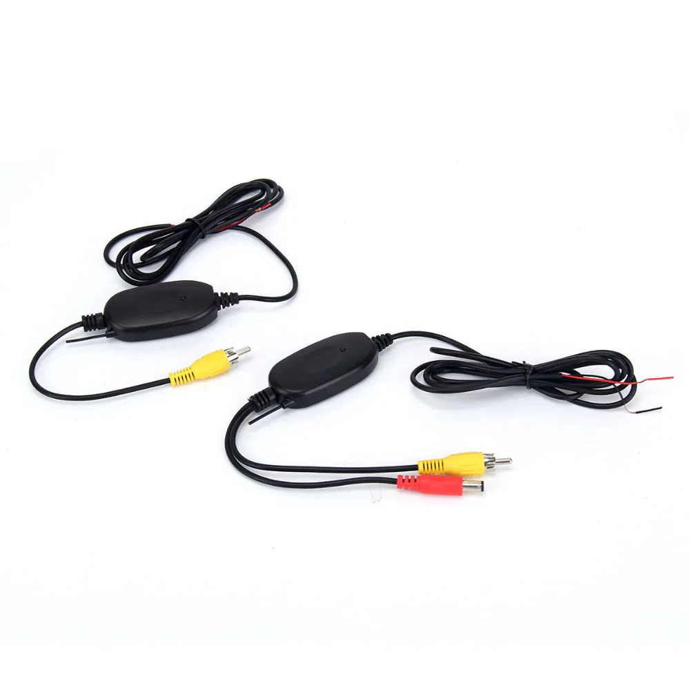 

Dasaita New 2.4G Wireless Color Video Transmitter and Receiver for The Vehicle Backup Camera Front Car Camera