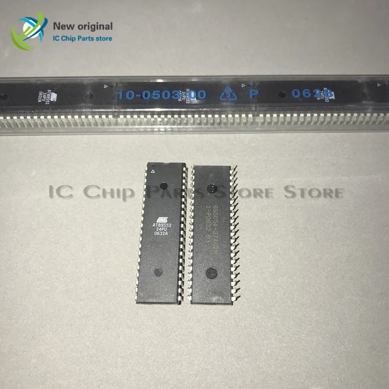 5/шт AT89LS52 16PU AT89S52 24PU DIP40 интегрированный микросхема новый