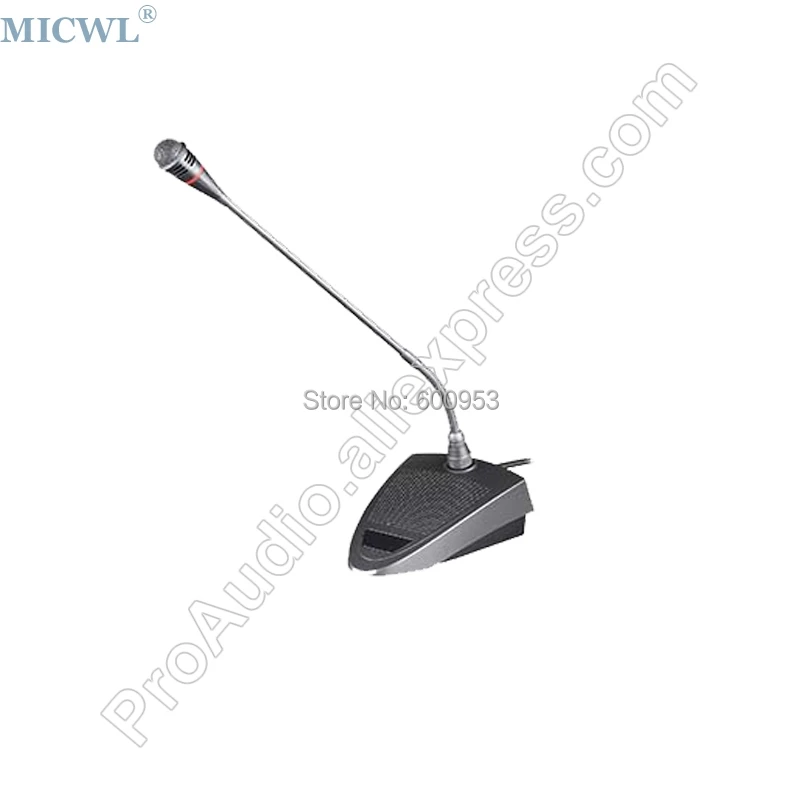 MICWL R515-1 Pro Wired Table Gooseneck Conference Microphone with 5m Cable