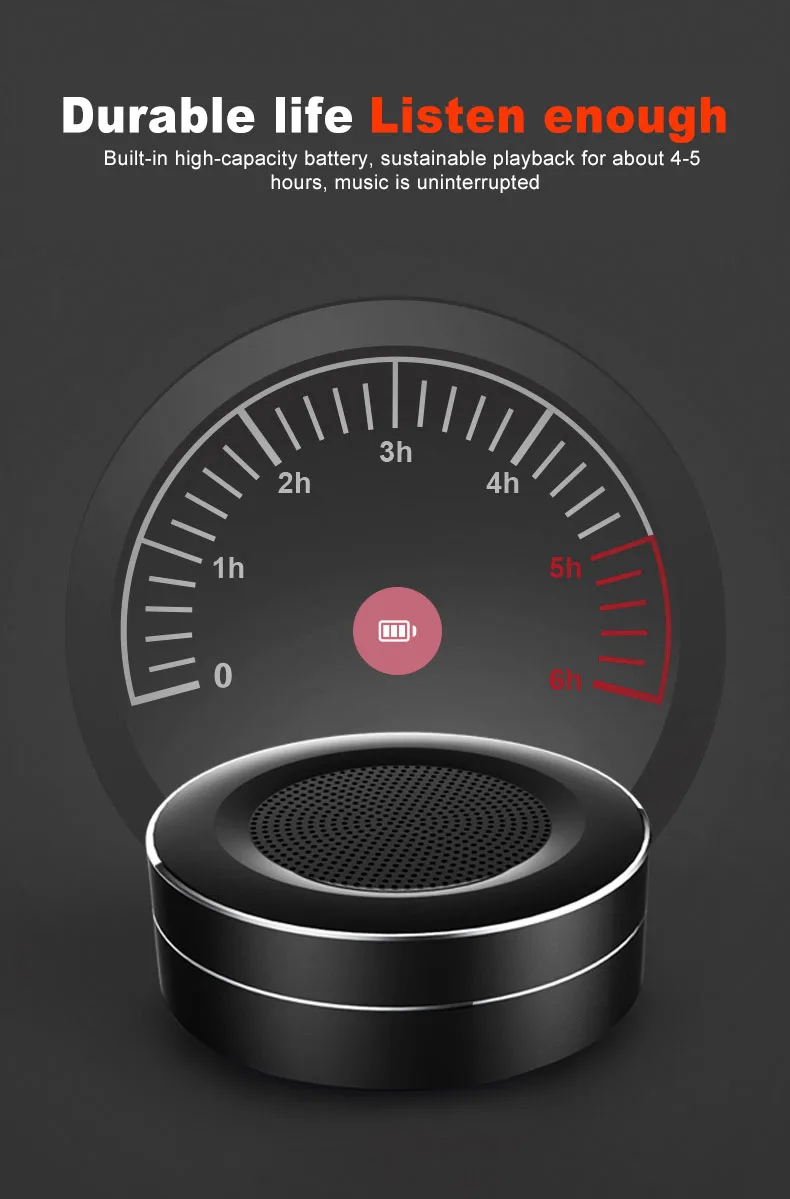 Portable Wireless Mini Bluetooth Speakers Handsfree Subwoofer Audio Gift Support TF AUX USB Hifi Speaker Stereo Loudspeaker K2