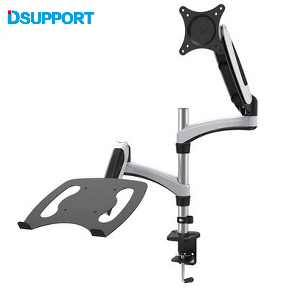 Настольная прижимная пружина на 360 градусов с двумя рычагами для 15 27 дюймов