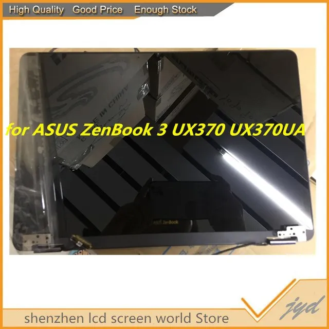 13," сенсорный ЖК-дисплей для ASUS ZenBook Flip S UX370UA UX370UAF UX370UAR экран, синий верхний Верхний ЖК-экран Замена