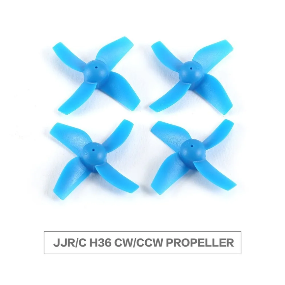 8 шт. Пропеллер CW/CCW Для JJR/C H36 Дрон RC Мини Квадрокоптер запасные части Дрон аксессуары для пропеллеров