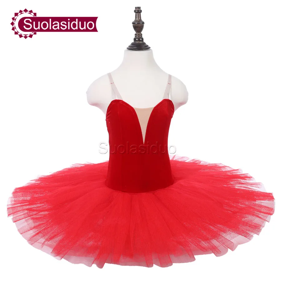 Girls Orange Professional Ballet Tutu Apperal The Nutcracker Performance Competition Dance Costumes Kids Skirt | Тематическая