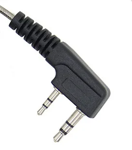 5 шт 2PIN алюминиевая фольга наушники для Kenwood TK3107 TK3207 радио Baofeng CB UV 5R GT PUXING