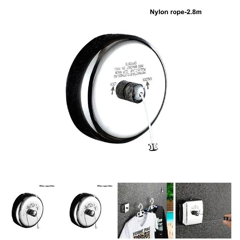 Новая невидимая веревка из нержавеющей стали противоскользящая для балкона