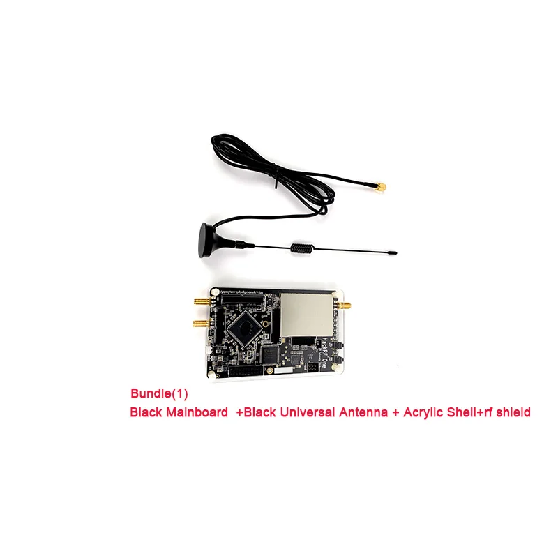 Black - PCBA Hackrf SDR макетная плата HackRF One(1 МГц-6 ГГц) хакерское программное обеспечение - Цвет: Black - PCBA