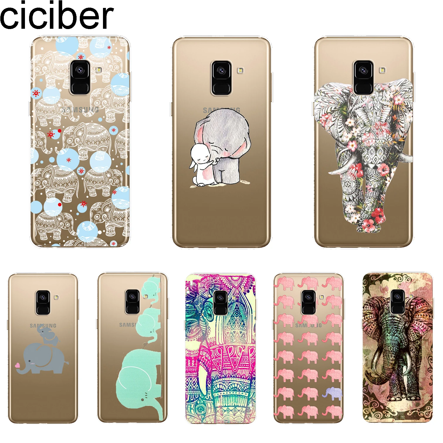 Ciciber чехол для Samsung Galaxy A8 A7 A5 A6 A9 A3 2018 2017 2016 A6S Plus Звездный телефона мягкий TPU Lndian Tribal