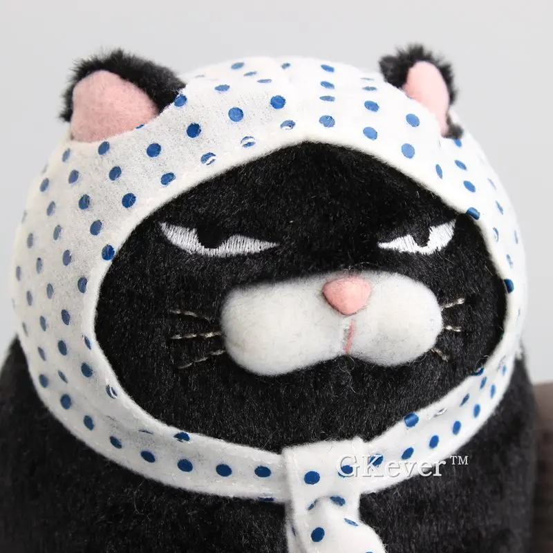 4 стиля Hige Manjyu Maekake Cat плюшевый шар Kawaii Mi-sama Kuromame Maruko мягкие куклы " 18 см
