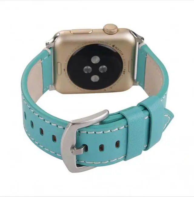 Классический Crazy Horse кожаный ремешок для iwatch Apple Watch Series1 2 3 замена 38 мм/42 мм Brown band |