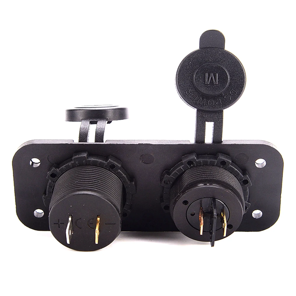 Стандарт ЕС 12 В 24 в 240 Вт Лодка RV мотоцикл прикуриватель розетка адаптер питания