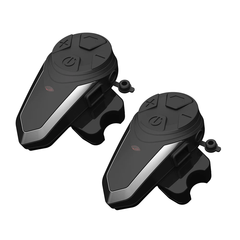 Bluetooth мотоциклетная гарнитура Шлем Интерком FM Радио MP3 GPS рация Водонепроницаемый