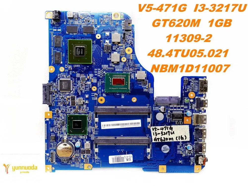 Оригинальный Для ACER V5 471G материнская плата для ноутбука I3 3217U GT620M 1 ГБ 11309 2 48.4TU05.021
