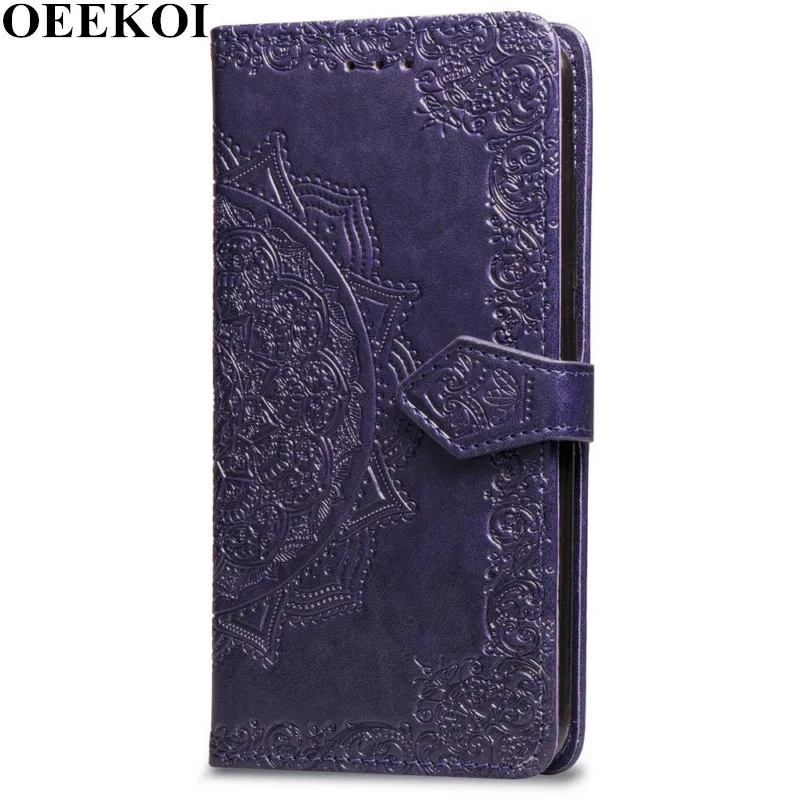 OEEKOL Datura Flower Flip Cover Leather Case for Meizu Note 9/M5S | Мобильные телефоны и аксессуары