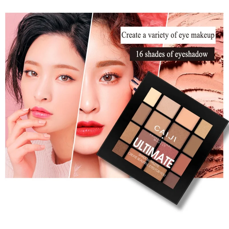 16 Colors Eye Shadow Pallete Glitter Powder Palette Matte Eyeshadow Profissional Makeup Cosmetic Hot Sale P1 |