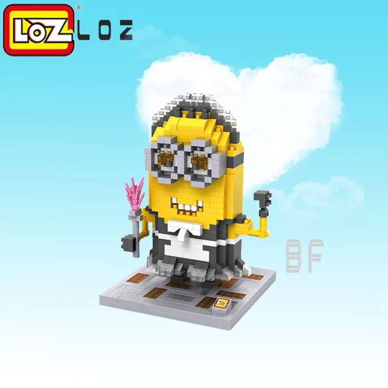 LOZ Hero серия DIY фигурки строительные блоки Dimond экшн-модель подарок на день рождения игрушки для детей мальчиков 9607