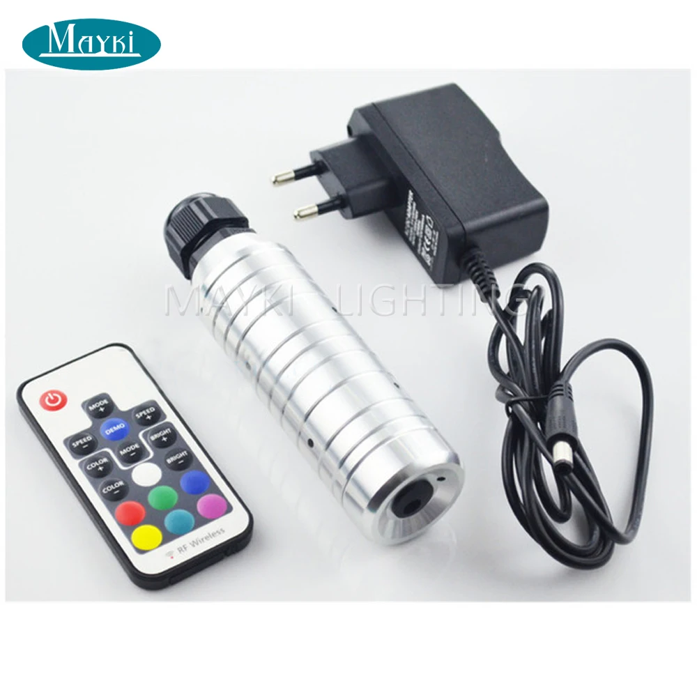 Maykit новый год новогодние товары 6 Вт RGB LED 250 шт. 75 мм конец ПММА горит волоконно