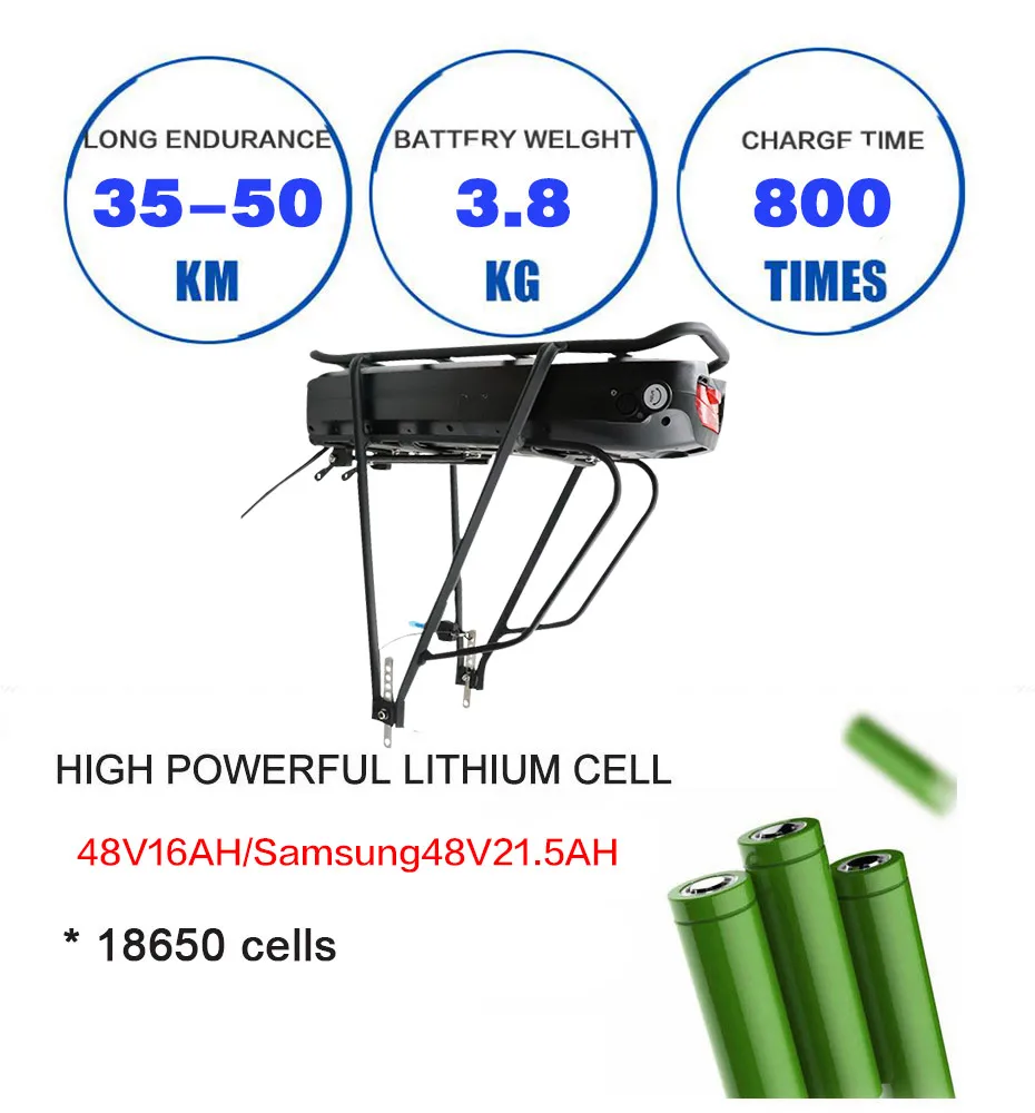48V500W комплект для переоборудования электрического велосипеда с 48V16AH батареей для 2" 700C(28") моторное колесо электровелосипеда bicicleta eléctrica