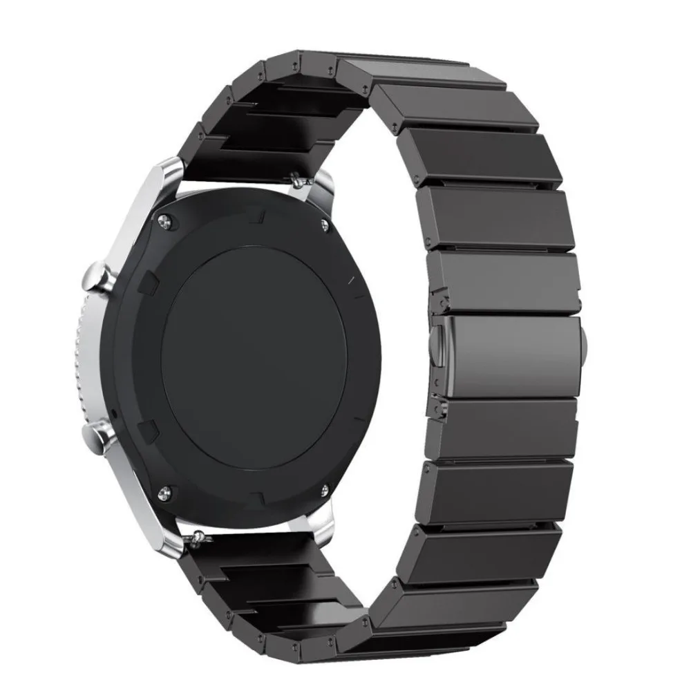 Ремешок металлический для Samsung Galaxy Watch 46 мм браслет из нержавеющей стали Gear S3 Huawei GT