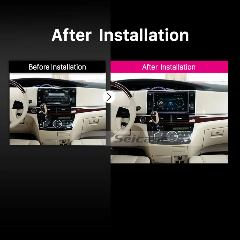 Seicane для Toyota Previa 2006 2007 2008-2012 Android 8 1 9 дюймов головное устройство автомобильный