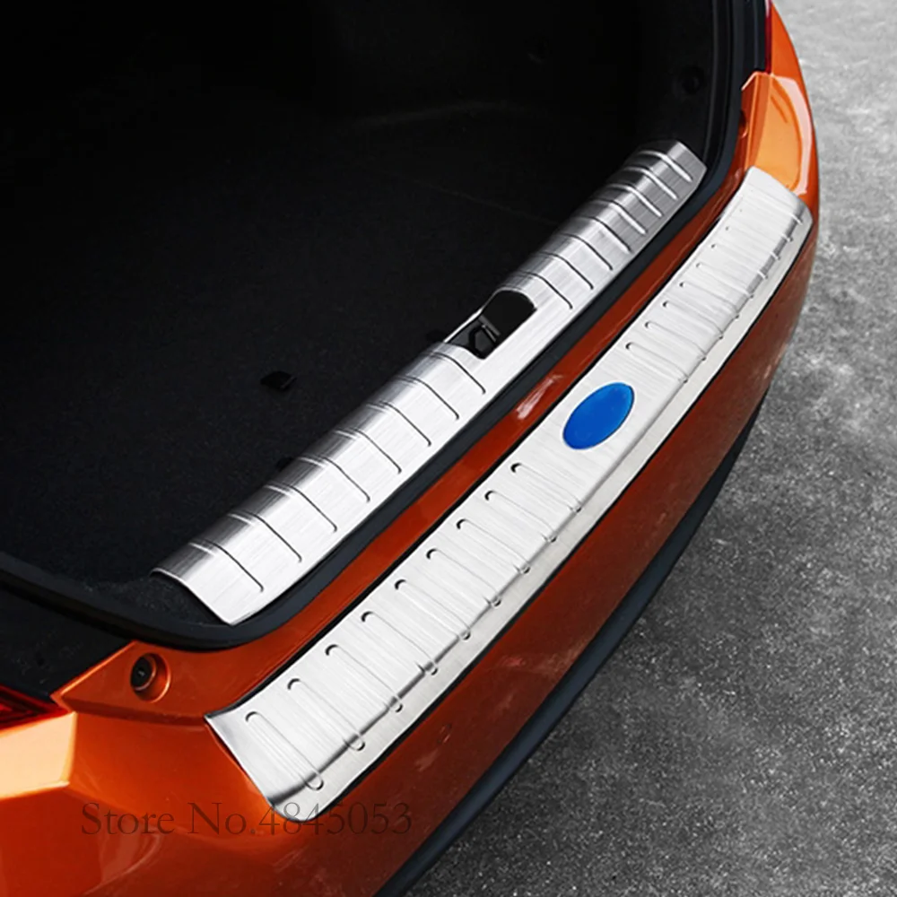 Внутренняя защита заднего бампера из нержавеющей стали для Honda Civic 2016 2017 2018