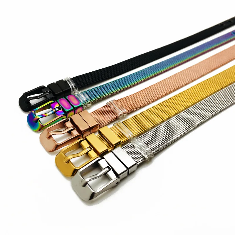 Сетка из нержавеющей стали 8 мм браслеты для браслетов DIY аксессуары подходят