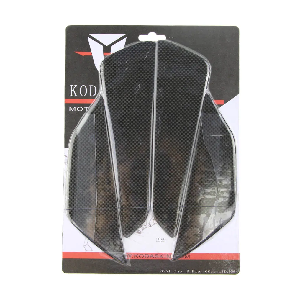 Карбоновая накладка на бак KODASKIN наклейка эмблема захват фиксирующие ручки легко