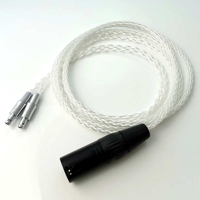 Кабель для наушников SENNHEISER HD800 сбалансированный Hi Fi 2 5 м 4 pin 8 ядер 5n Pcocc с