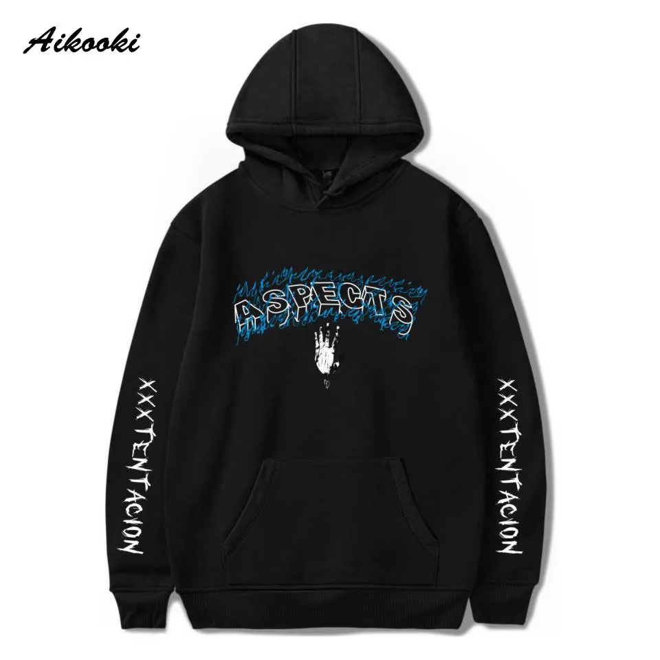 Толстовка Aikooki аспекты Xxxtentacion Rip Мужская толстовка для фанатов рэпера осенне