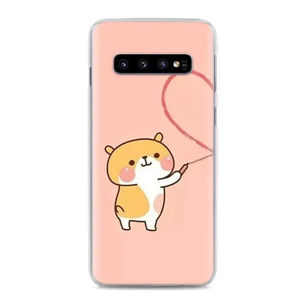 07 Каваи Шиба корги собака чехол s для samsung Galaxy S10e S10 S8 S9 Plus M10 M20 M30 A50 S6 S7 Edge жесткий чехол - Цвет: 07
