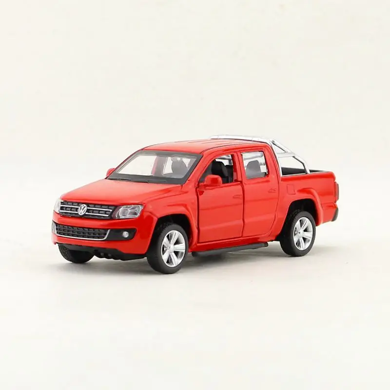 /литая под давлением металлическая Игрушечная модель/1:46 Масштаб Volkswagen Amarok пикапа/оттягивание/образовательная Коллекция/подарок для детей
