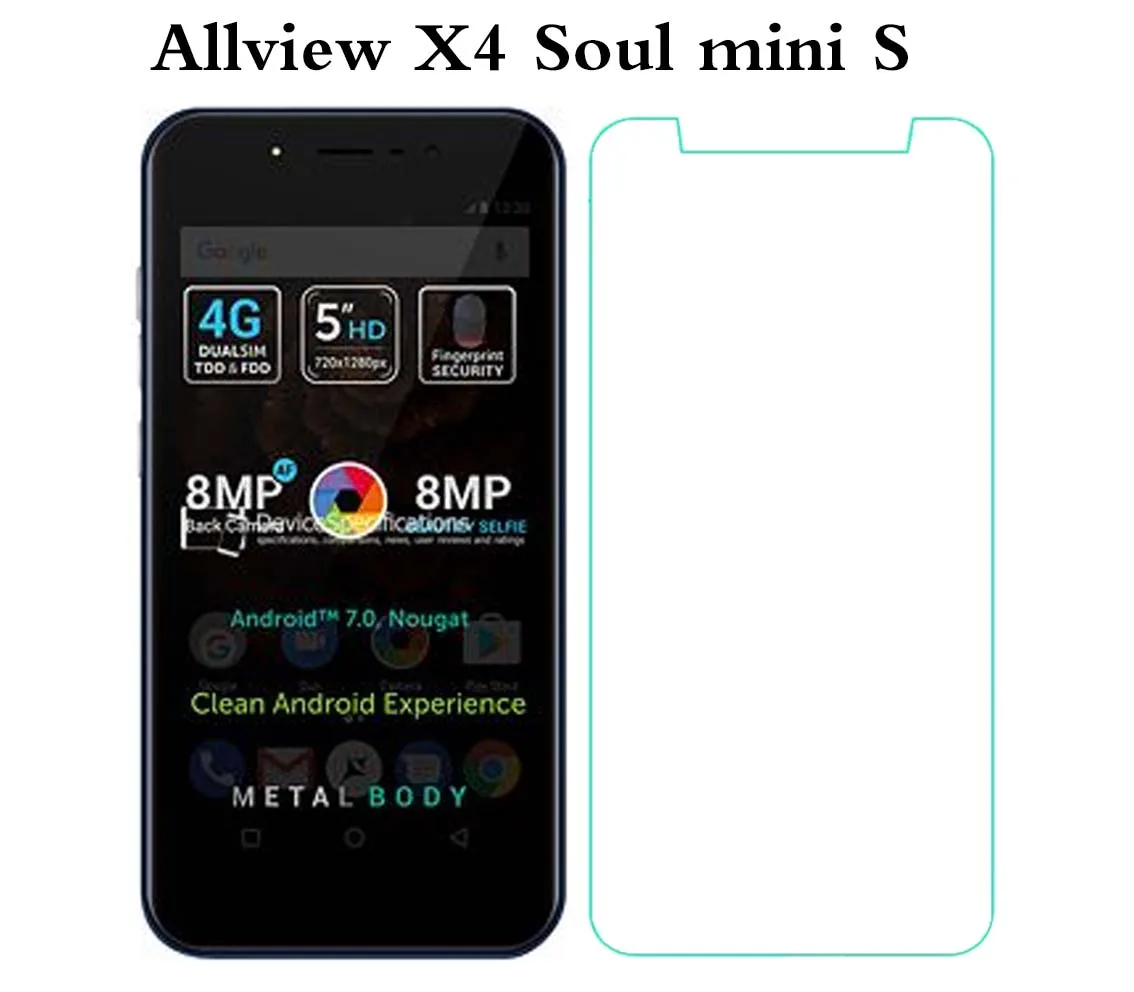 Закаленное стекло для Allview P8 Energy mini X4 Soul S P6 Life|Защитные стёкла и плёнки телефонов| |