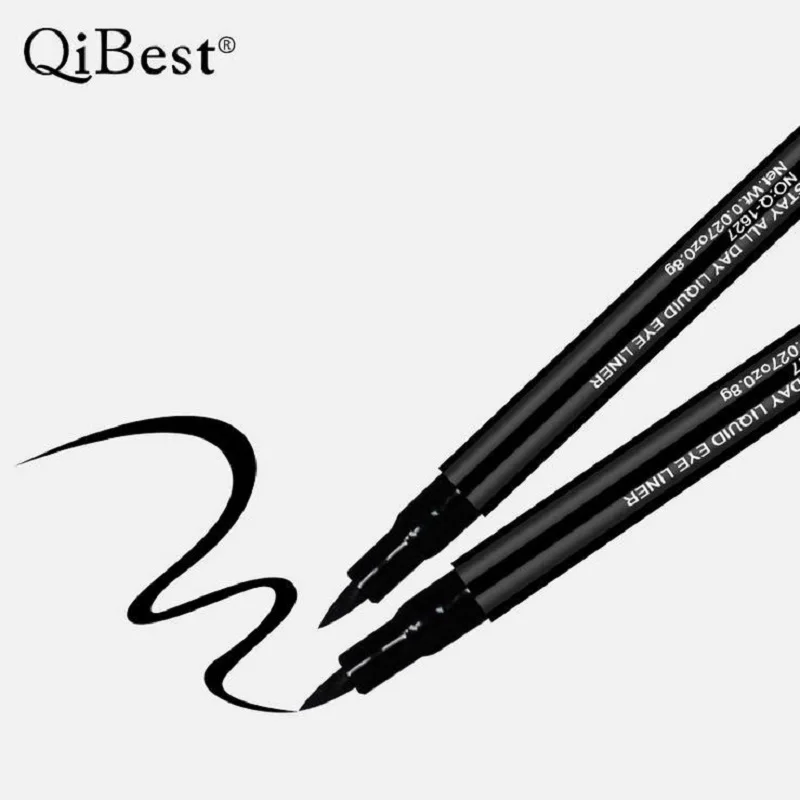 2017 самая дешевая водонепроницаемая черная жидкая подводка для глаз Ручка Макияж