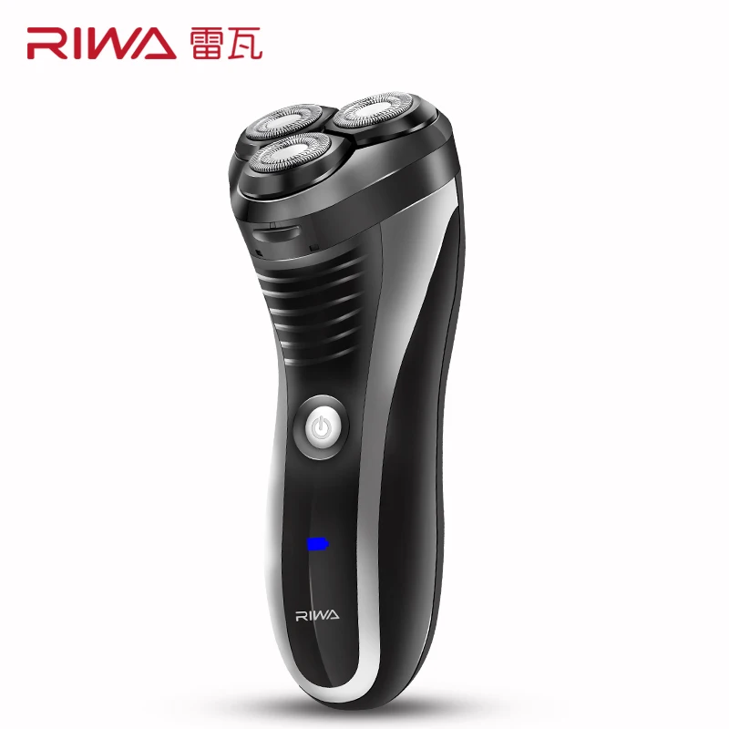 RIWA 100-240 V перезаряжаемая электробритва 3D Тройная плавающая головка лезвия