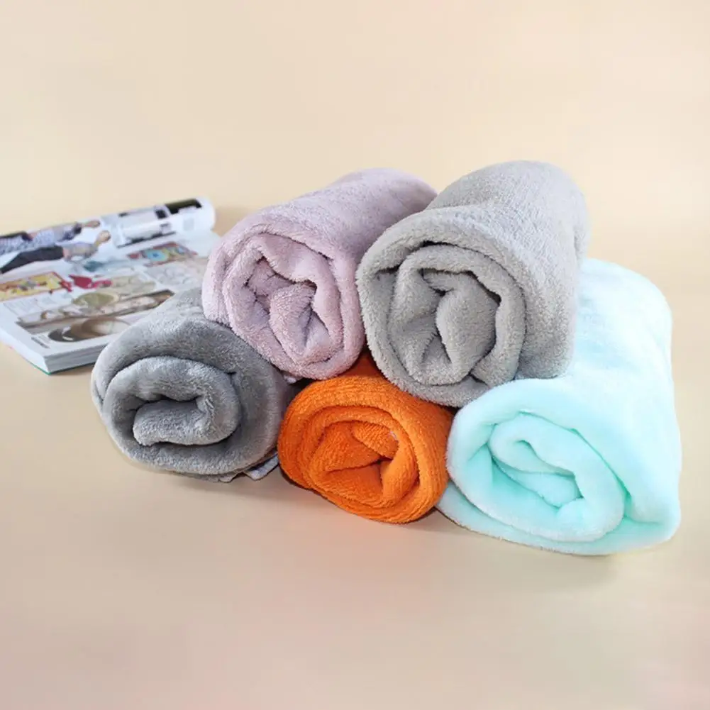 Новое поступление одеяло для домашних животных коралловый флис теплый коврик