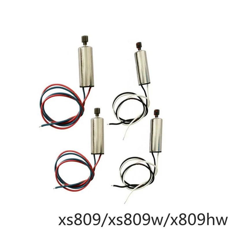 Visuo Xs809hw Xs809w Xs809 Rc Дрон моторы комплектующие для квадрокоптера 4 шт. двигатель