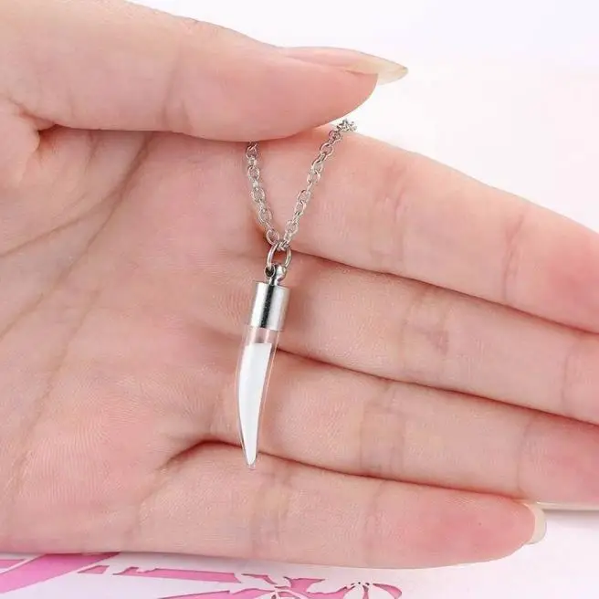 Женское ожерелье с подвеской стильные Светящиеся в темноте ожерелья богемные