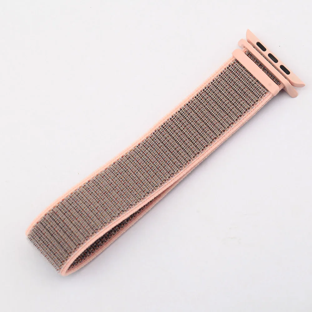 42 мм 38 нейлоновый ремешок для часов Apple Watch группа iWatch серия 4 3 2 1 ремешки наручные