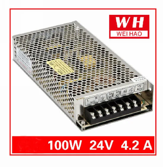 CNC 24V 4.5A Регулируемый импульсный источник питания AC 220V to DC24V 100W/DC24V/4.5A|regulated switching