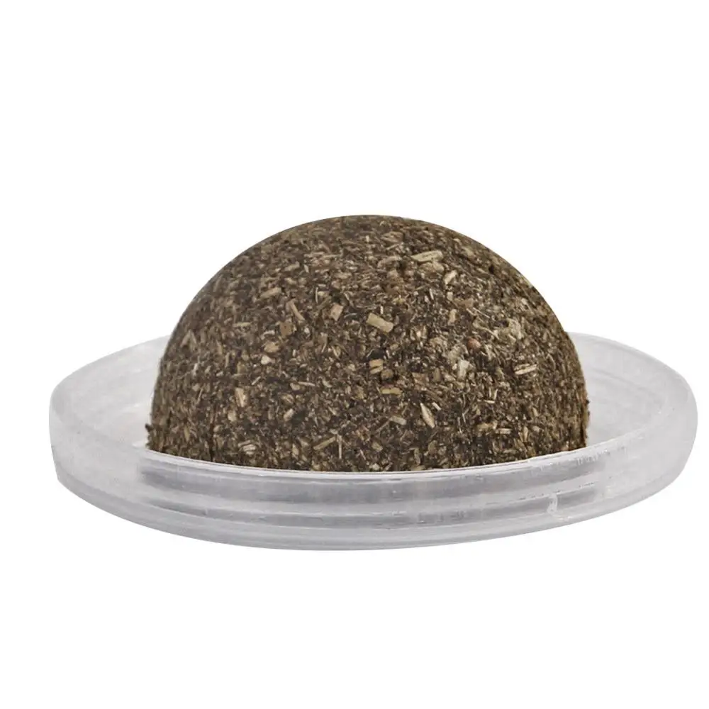 as shown Здоровые кошачьи закуски кошачья мята сахарные конфеты лизание твердое питание гель энергетический шар игрушки для котенка кошки корм для домашних животных пищеварение - Цвет: as shown