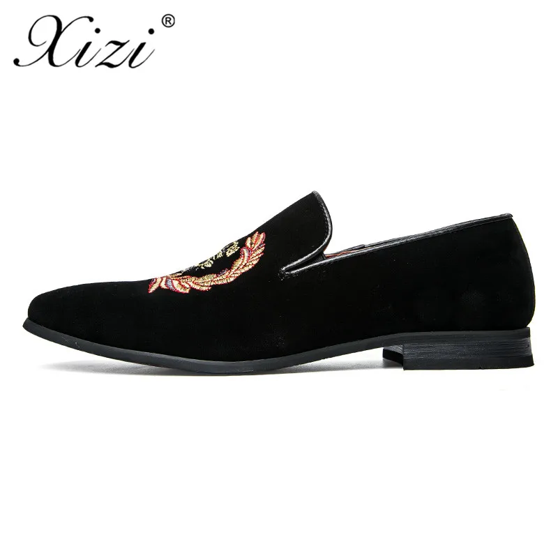 XIZI 2020 men luxury formal Shoes Male Top and Back casual leather Fashion Men Velvet Loafers Casual mens dress shoe | Обувь