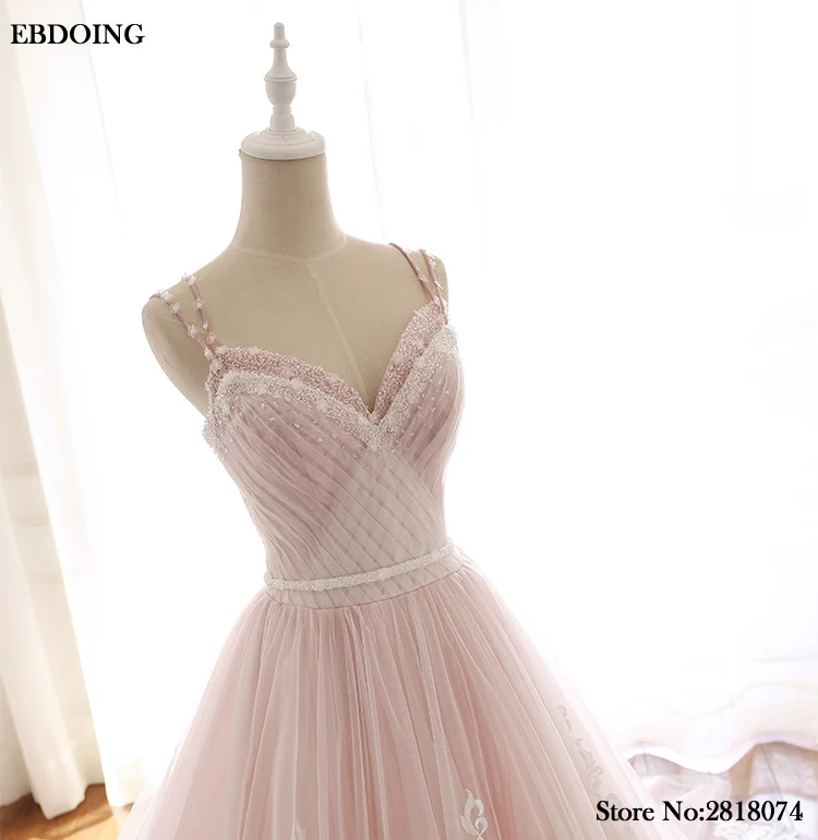 Vestidos De Novia EBDOING свадебное платье трапециевидной формы милое декольте сексуальное